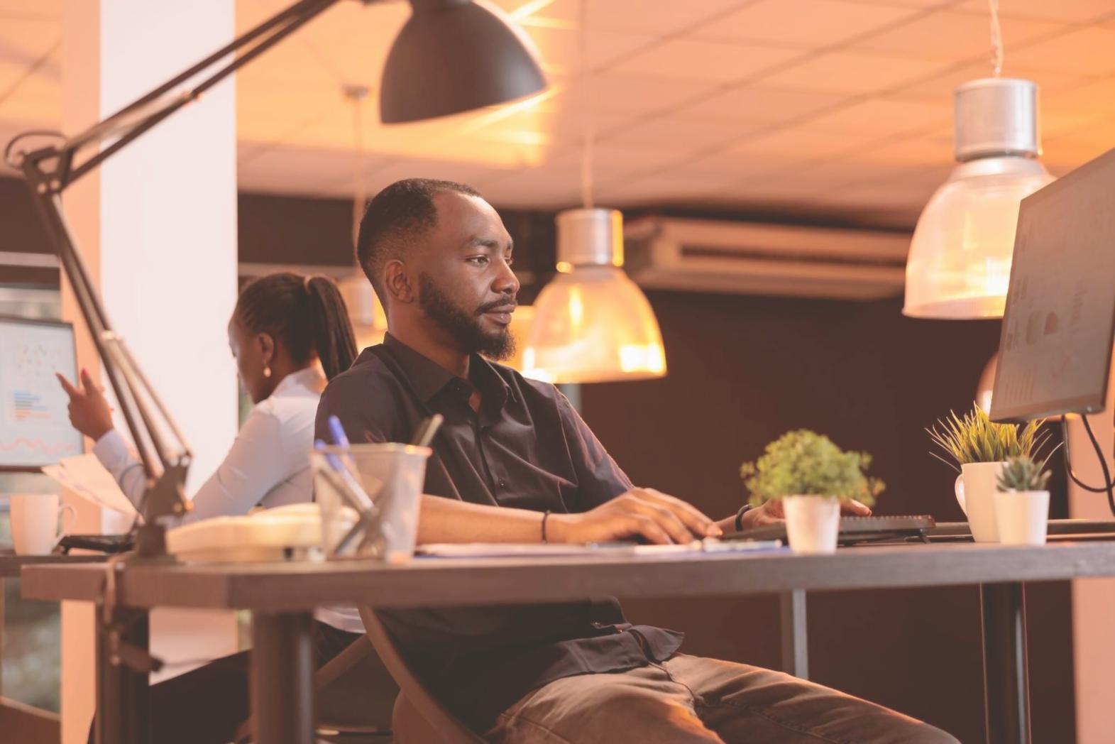 Interactive blockchain programming workshop with students collaborating on code